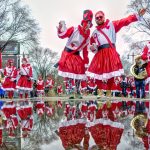 500px Photo ID: 289130695 - A puddle in the median forcing the mummers to pick a side. A few playful wenches were happy to interact with me and I thank them. Americans Fred, White, and Yabba Dabba Blue 2019 SugarHouse Casino Mummers Parade Cara Liom Stacey Lewis / 500px DSC-RX100M3 2019-01-01 10:53:58 Stacey Lewis / staceyelle / 500px f/5.6 1/125sec ISO-125 8.8mm Horizontal (normal)