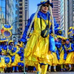 500px Photo ID: 94768165 - A Philadelphia tradition In a world where the mummers strut in the wrong direction... O'MALLEY NYA Wenches line up, ready to roll. Clear and cold on day one of 2015 in Philadelphia. Stacey Lewis / 500px DSC-RX100M2 2015-01-01 14:01:41 Stacey Lewis / staceyelle / 500px f/4.9 1/320sec ISO-200 34.2mm Horizontal (normal)
